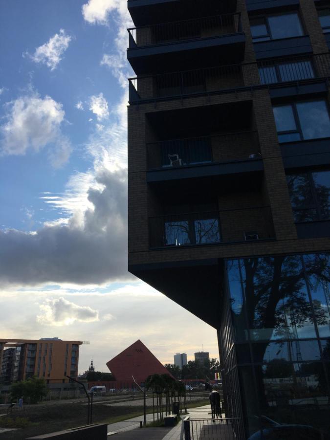 Apartmán Ekskluzywny Apartament Chlebova Gdaňsk Exteriér fotografie
